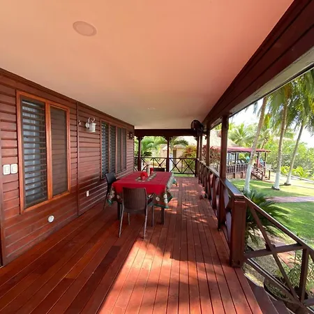 Coras Place Bacalar Lagoon Front Room photo