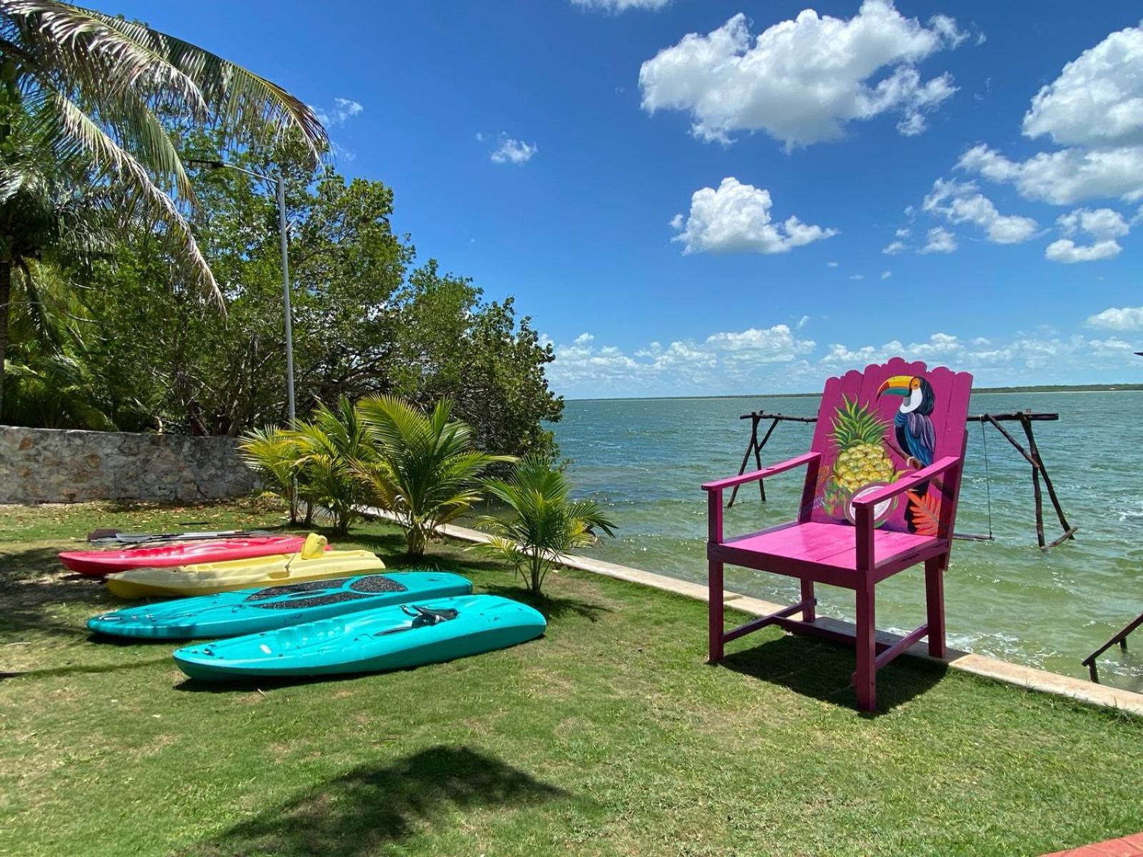Apartamento Coras Place Lagoon Front Bacalar